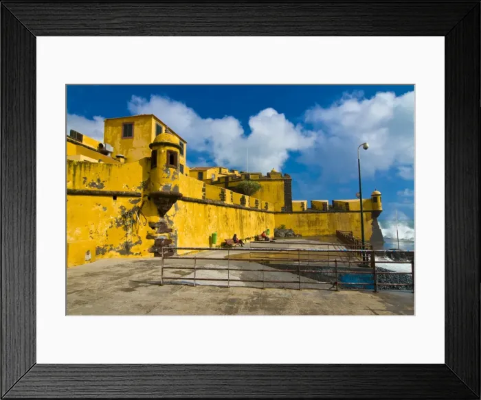 Framed Print : Fortaleza de Sao Tiago, Funchal, Madeira, Portugal, Europe Framed Print : Fortaleza de Sao Tiago, Funchal, Madeira, Portugal, Europe