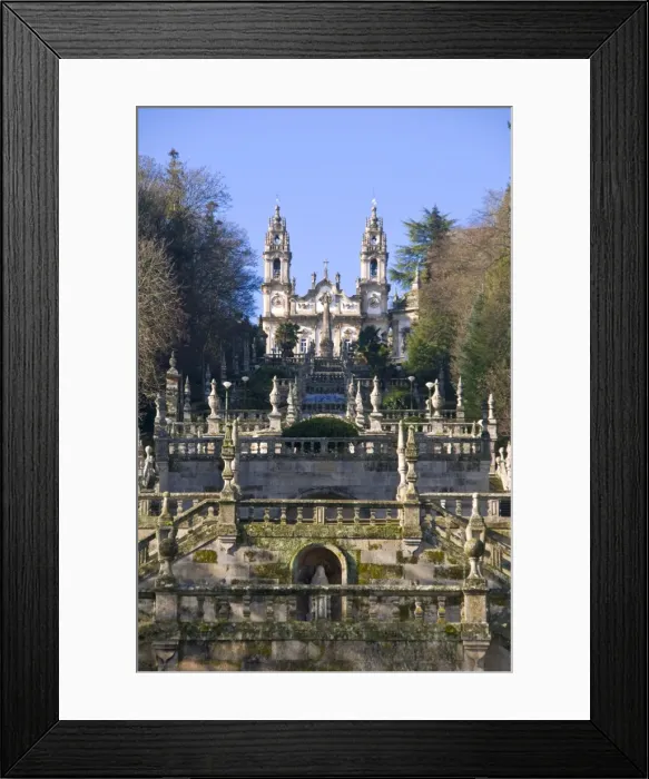 Framed Print : Santuario Nossa Senhora dos Remedios, UNESCO World Heritage Site, Lamego Framed Print : Santuario Nossa Senhora dos Remedios, UNESCO World Heritage Site, Lamego