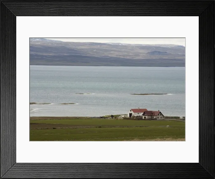 Framed Print : Farm, Hrutafjorour Fjord, Iceland, Polar Regions Framed Print : Farm, Hrutafjorour Fjord, Iceland, Polar Regions