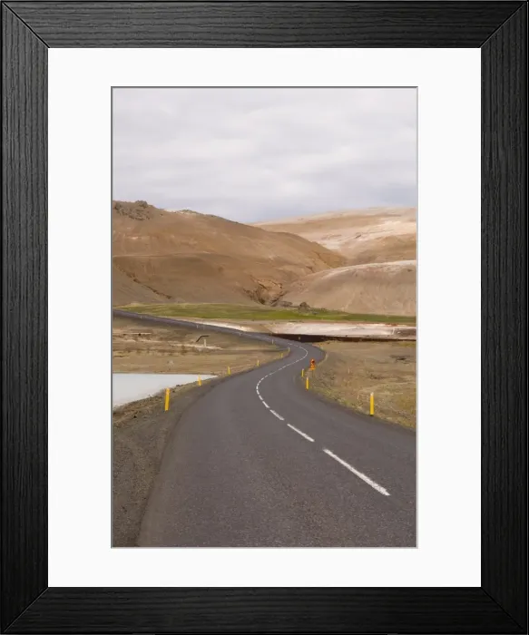 Framed Print : Road near Lake Myvatn, Reykjahlid, Iceland, Polar Regions Framed Print : Road near Lake Myvatn, Reykjahlid, Iceland, Polar Regions