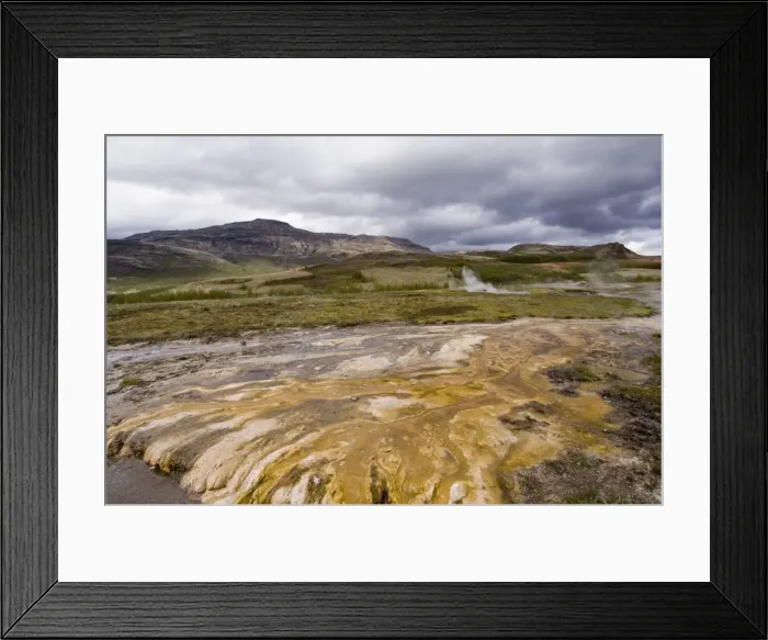 Framed Print : Geysir, Iceland, Polar Regions Framed Print : Geysir, Iceland, Polar Regions