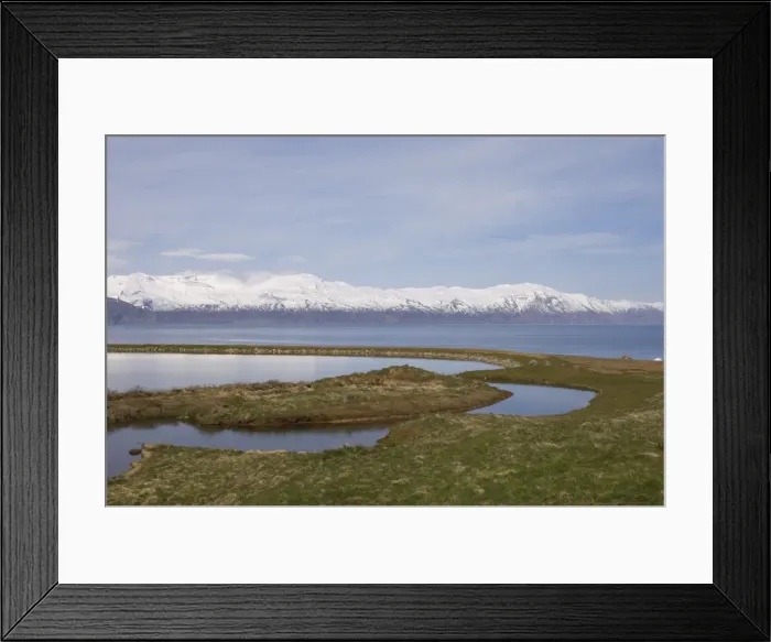 Framed Print : Skjalfandi bay, Husavik, Iceland, Polar Regions Framed Print : Skjalfandi bay, Husavik, Iceland, Polar Regions