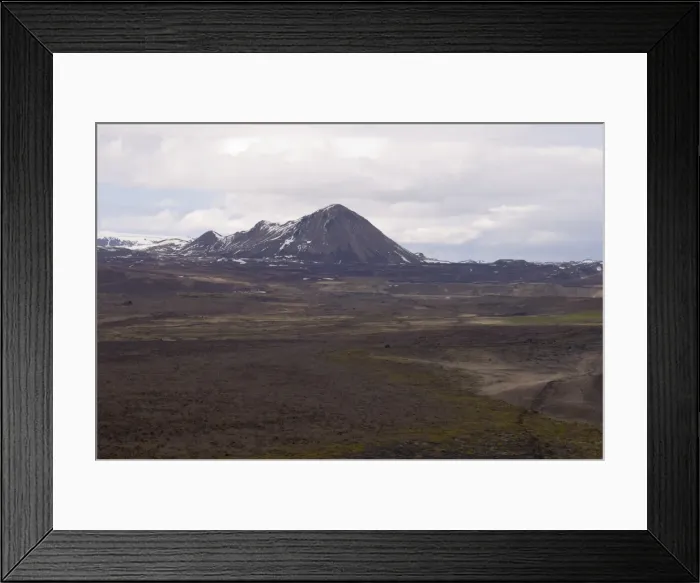 Framed Print : Hverfjall volcano, Reykjahlid, Iceland, Polar Regions Framed Print : Hverfjall volcano, Reykjahlid, Iceland, Polar Regions