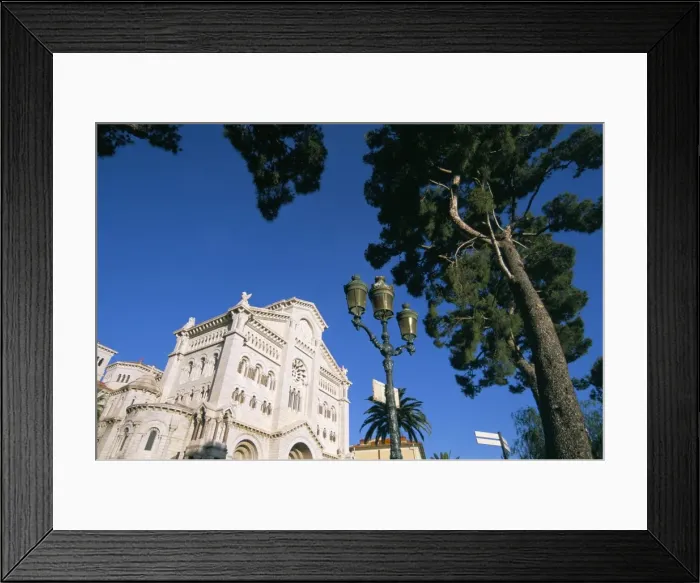 Framed Print : Cathedral, Monaco, Cote d Azur, Mediterranean, Europe Framed Print : Cathedral, Monaco, Cote d Azur, Mediterranean, Europe