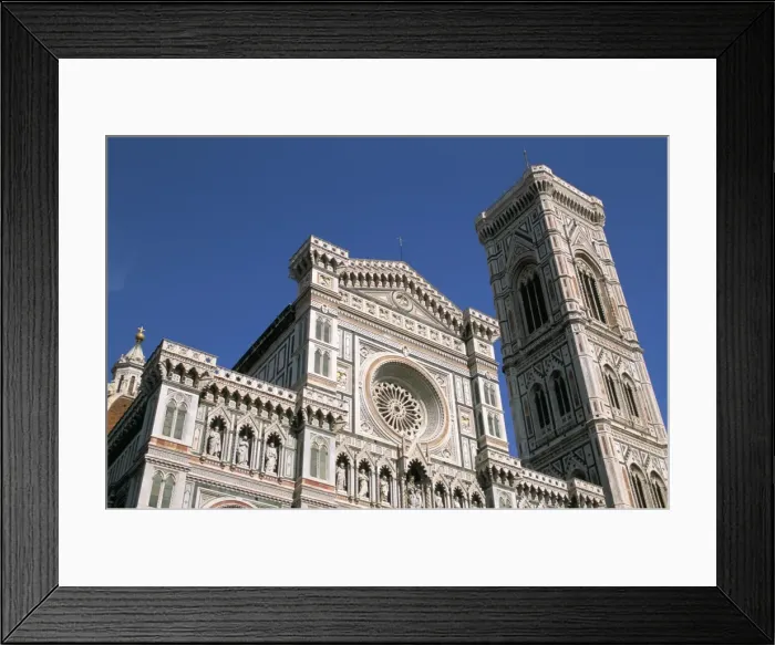 Framed Print : Duomo and campanile (cathedral and bell tower), Florence, UNESCO World Heritage Site Framed Print : Duomo and campanile (cathedral and bell tower), Florence, UNESCO World Heritage Site