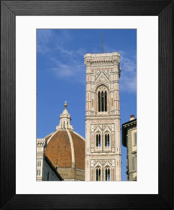 Framed Print : Duomo and campanile (cathedral and bell tower), Florence, UNESCO World Heritage Site Framed Print : Duomo and campanile (cathedral and bell tower), Florence, UNESCO World Heritage Site