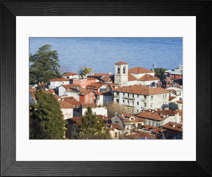 Framed Print : Rooftops in the town of Stresa, on Lake Maggiore, Italian Lakes, Piedmont, Italy, Europe Framed Print : Rooftops in the town of Stresa, on Lake Maggiore, Italian Lakes, Piedmont, Italy, Europe
