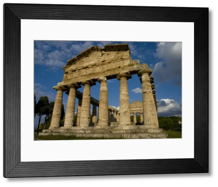 Framed Print : Temple of Athena, Paestum, UNESCO World Heritage Site, Campania, Italy, Europe Framed Print : Temple of Athena, Paestum, UNESCO World Heritage Site, Campania, Italy, Europe