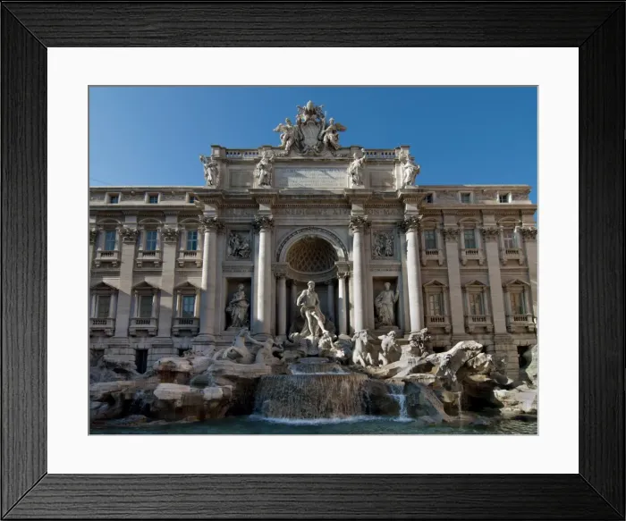 Framed Print : Trevi fountain, Rome, Lazio, Italy, Europe Framed Print : Trevi fountain, Rome, Lazio, Italy, Europe