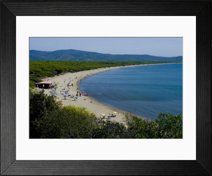 Framed Print : Ortobello, Capraia, Tuscany, Italy, Europe