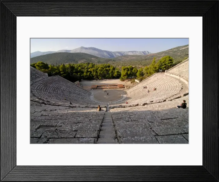 Framed Print : The ancient amphitheatre of Epidaurus, UNESCO World Heritage Site, Peloponnese Framed Print : The ancient amphitheatre of Epidaurus, UNESCO World Heritage Site, Peloponnese