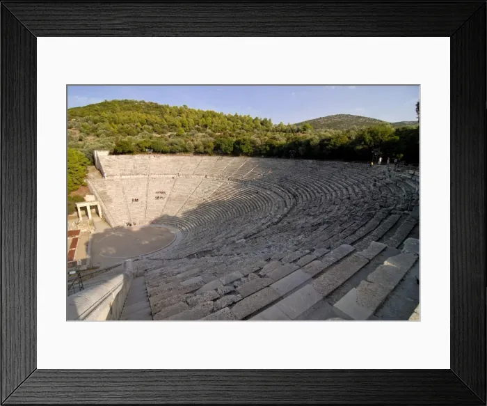 Framed Print : The ancient amphitheatre of Epidaurus, UNESCO World Heritage Site, Peloponnese Framed Print : The ancient amphitheatre of Epidaurus, UNESCO World Heritage Site, Peloponnese