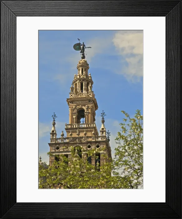 Framed Print : Giralda, Seville, Andalucia, Spain, Europe Framed Print : Giralda, Seville, Andalucia, Spain, Europe