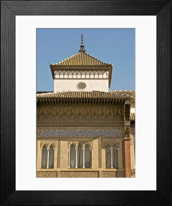 Framed Print : Detail of the Alcazar entrance, Seville, Andalucia, Spain, Europe Framed Print : Detail of the Alcazar entrance, Seville, Andalucia, Spain, Europe