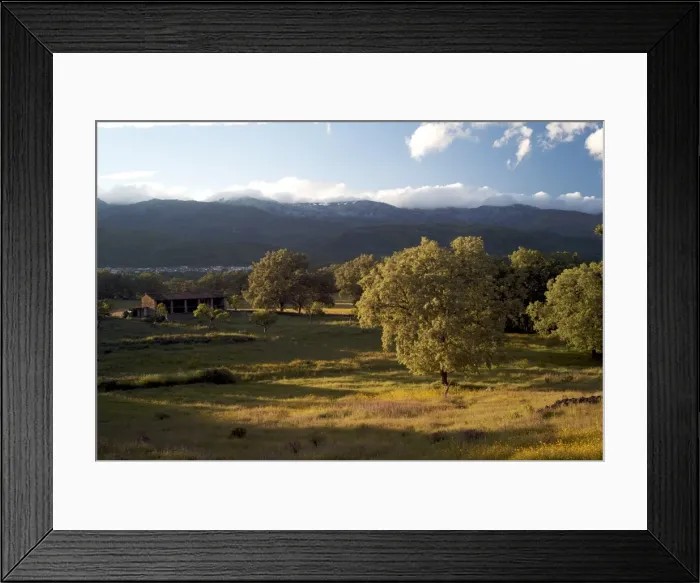 Framed Print : View to Sierra de Gredos, La Vera, Extremadura, Spain, Europe Framed Print : View to Sierra de Gredos, La Vera, Extremadura, Spain, Europe