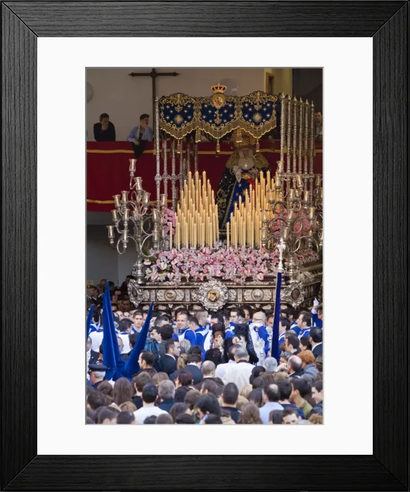 Framed Print : Semana Santa (Holy Week) celebrations, Malaga, Andalucia, Spain, Europe Framed Print : Semana Santa (Holy Week) celebrations, Malaga, Andalucia, Spain, Europe