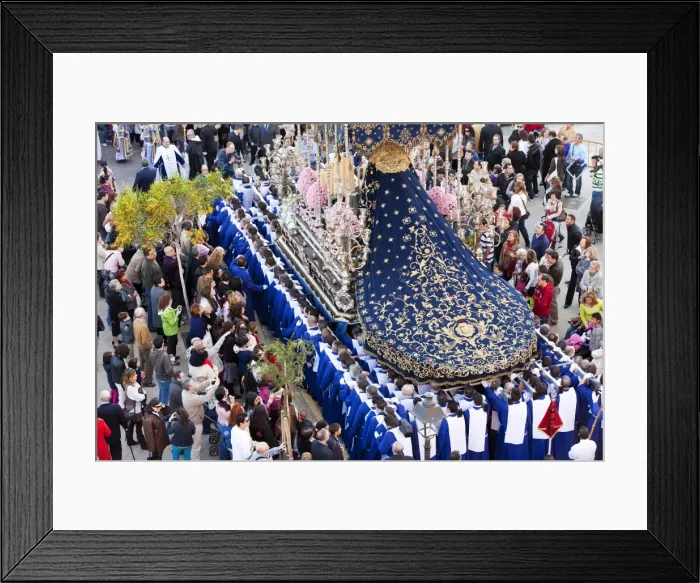 Framed Print : Semana Santa (Holy Week) celebrations, Malaga, Andalucia, Spain, Europe Framed Print : Semana Santa (Holy Week) celebrations, Malaga, Andalucia, Spain, Europe