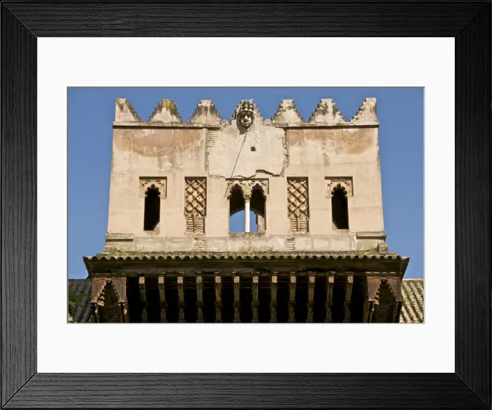 Framed Print : Sundial on mudejar gate and walls, Seville, Andalusia, Spain, Europe Framed Print : Sundial on mudejar gate and walls, Seville, Andalusia, Spain, Europe