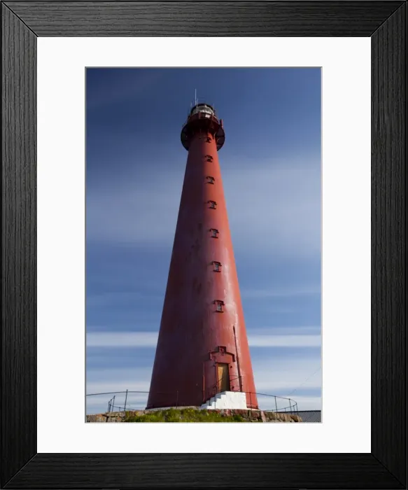 Framed Print : Lighthouse, Andenes village, Andoya island, Vesteralen archipelago, Troms Nordland county Framed Print : Lighthouse, Andenes village, Andoya island, Vesteralen archipelago, Troms Nordland county