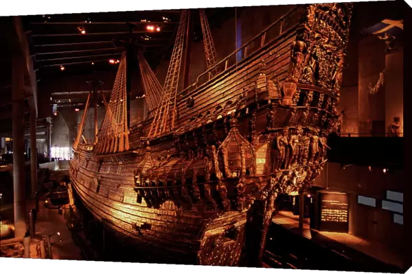Vasa, a 17th century warship, Vasa Museum, Stockholm, Sweden, Scandinavia, Europe