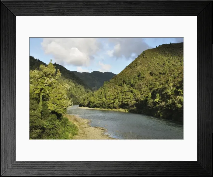 Framed Print : Waioeka River, Waioeka Gorge Scenic Reserve, Bay of Plenty, North Island Framed Print : Waioeka River, Waioeka Gorge Scenic Reserve, Bay of Plenty, North Island