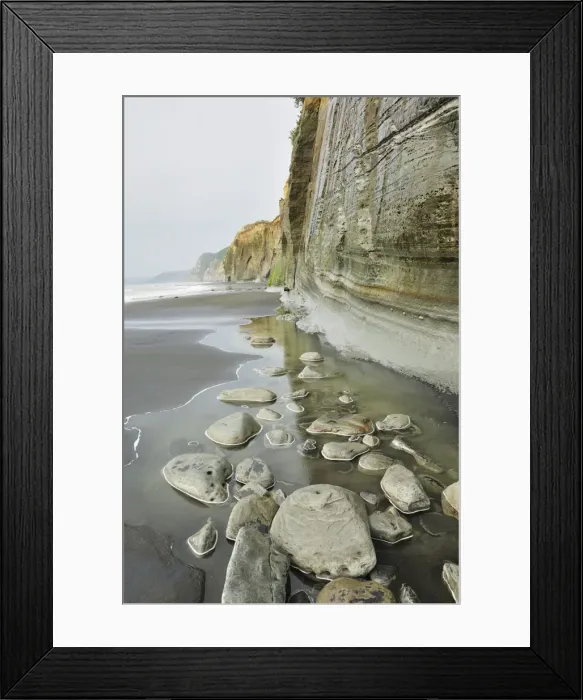 Framed Print : White Cliffs, Parininihi, Taranaki, North Island, New Zealand, Pacific Framed Print : White Cliffs, Parininihi, Taranaki, North Island, New Zealand, Pacific
