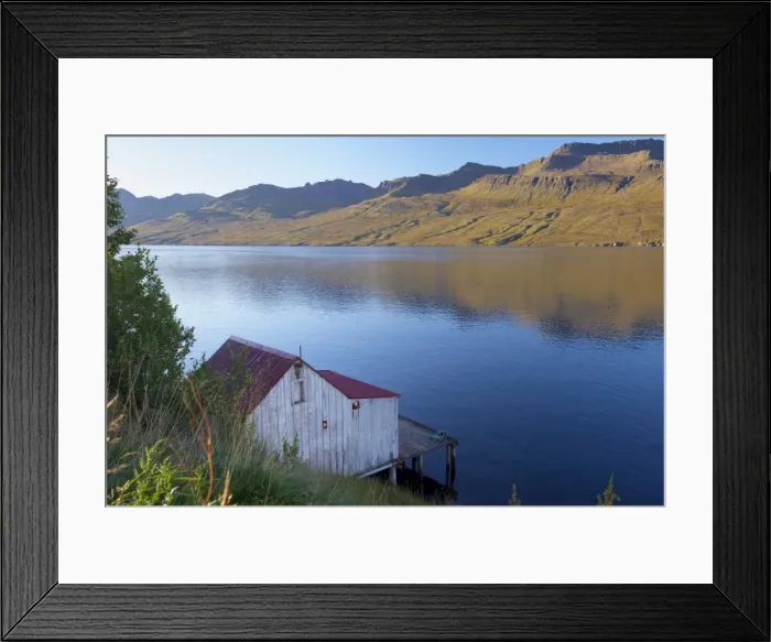 Framed Print : Faskrudsfjordur, fishing village founded by French fishermen in the early 19th century where all street names are in Icelandic and French, Faskrudsfjordur fjord, East Fjords region (Austurland), Iceland Framed Print : Faskrudsfjordur, fishing village founded by French fishermen in the early 19th century where all street names are in Icelandic and French, Faskrudsfjordur fjord, East Fjords region (Austurland), Iceland