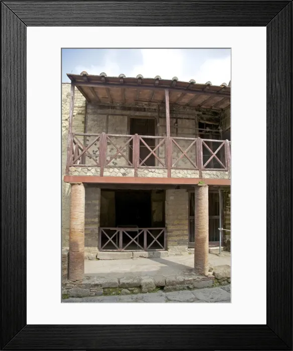 Framed Print : Trellis boarding house, Herculaneum, UNESCO World Heritage Site, Campania, Italy, Europe Framed Print : Trellis boarding house, Herculaneum, UNESCO World Heritage Site, Campania, Italy, Europe