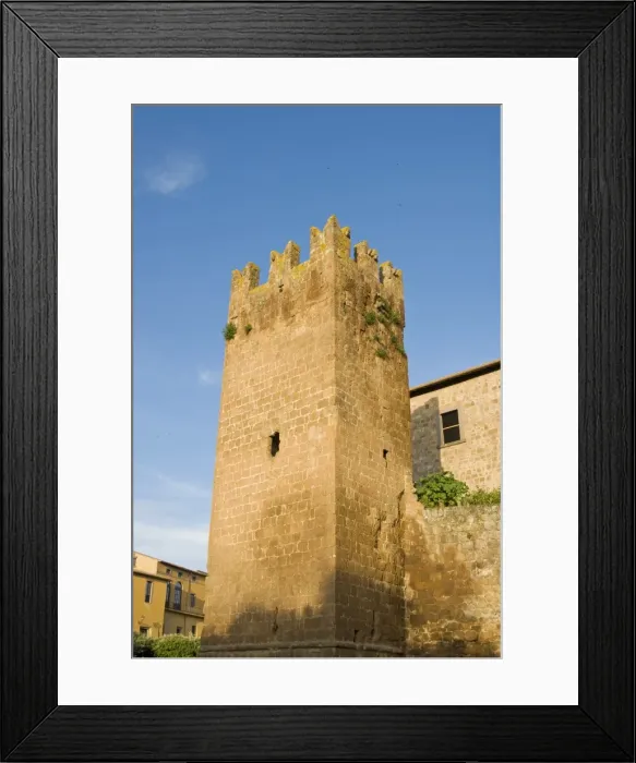 Framed Print : City ramparts, Tuscania, Viterbo, Lazio, Latium, Italy, Europe Framed Print : City ramparts, Tuscania, Viterbo, Lazio, Latium, Italy, Europe