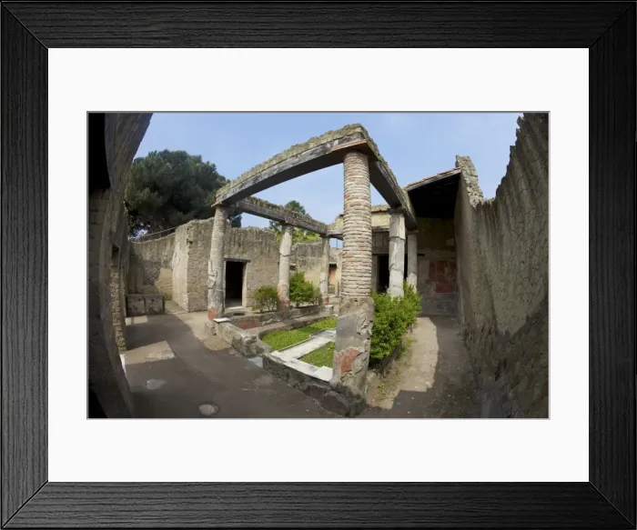 Framed Print : House of Corinthian Atrium, Herculaneum, UNESCO World Heritage Site, Campania Framed Print : House of Corinthian Atrium, Herculaneum, UNESCO World Heritage Site, Campania