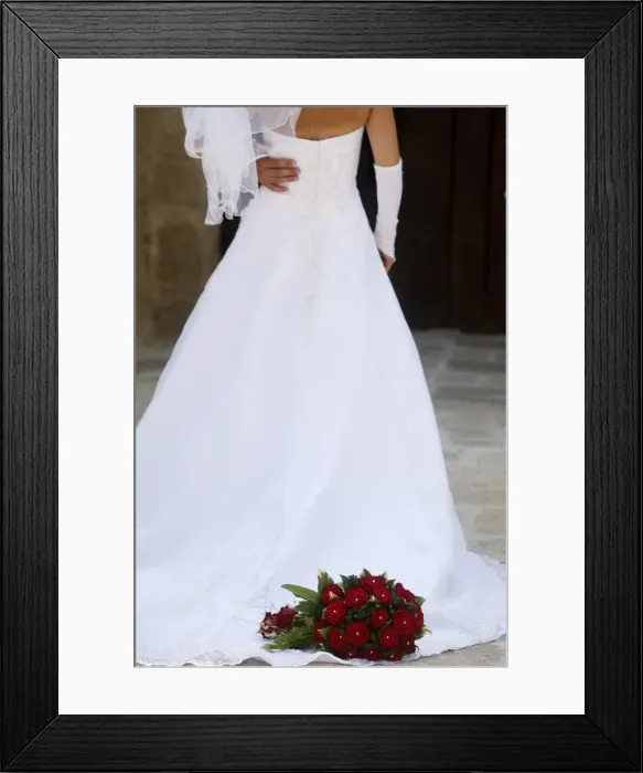 Framed Print : Bride, Corigliano d Otra, Lecce, Italy, Europe