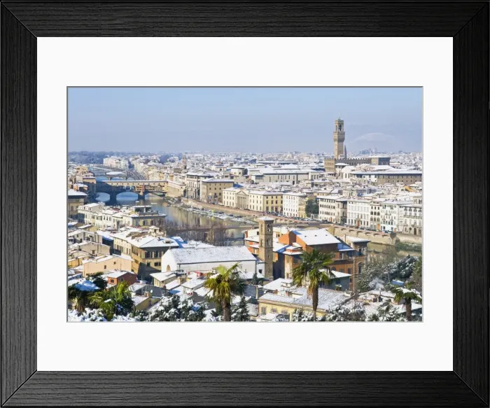 Framed Print : View of city from Piazzale Michelangelo, Florence, UNESCO World Heritage Site Framed Print : View of city from Piazzale Michelangelo, Florence, UNESCO World Heritage Site