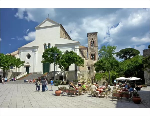 Piazza Del Duomo, Ravello, Amalfi Coast, UNESCO World Heritage Site, Campania