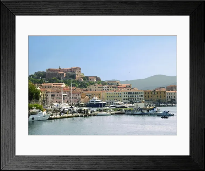 Framed Print : Portoferraio, Isola d Elba, Elba, Tuscany, Italy, Europe Framed Print : Portoferraio, Isola d Elba, Elba, Tuscany, Italy, Europe