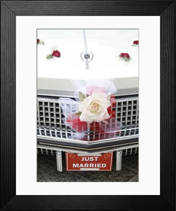 Framed Print : Wedding car, Corgiliano d Otra, Lecce, Italy, Europe