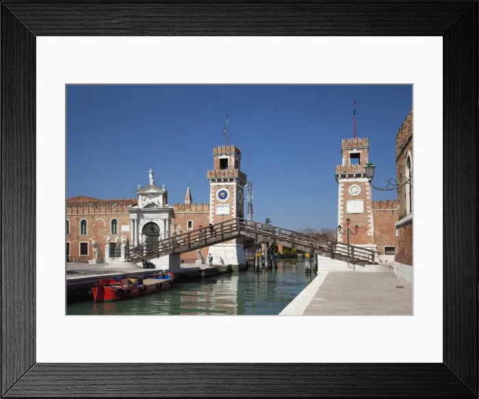 Framed Print : Main entrance, Arsenale, Castello district, Venice, UNESCO World Heritage Site Framed Print : Main entrance, Arsenale, Castello district, Venice, UNESCO World Heritage Site