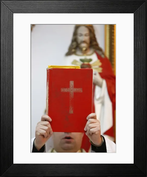 Framed Print : Chaldean Mass in Jabal Lweibdeh, Amman, Jordan, Middle East Framed Print : Chaldean Mass in Jabal Lweibdeh, Amman, Jordan, Middle East