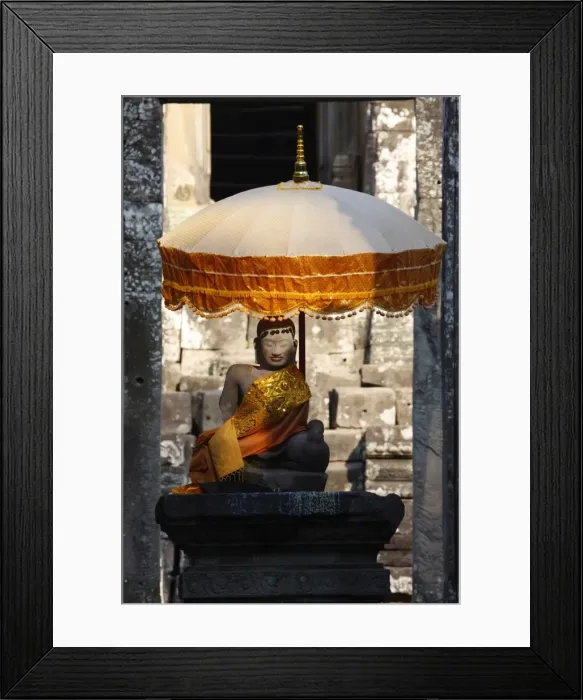 Framed Print : Buddha statue at Bayon Temple, Angkor, Siem Reap, Cambodia, Indochina, Southeast Asia Framed Print : Buddha statue at Bayon Temple, Angkor, Siem Reap, Cambodia, Indochina, Southeast Asia