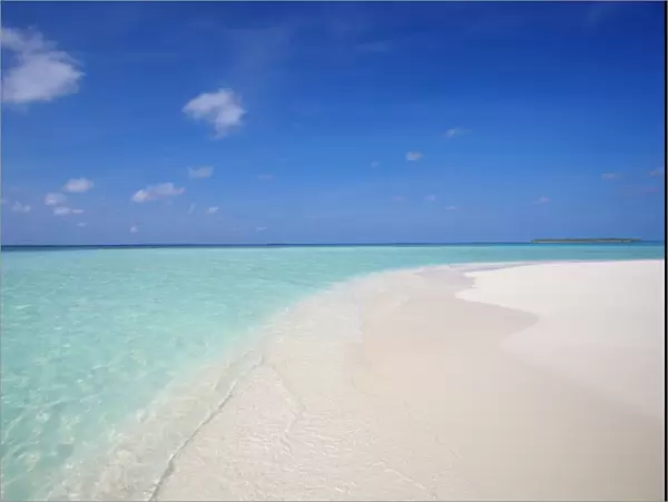 Beach and sea, Maldives, Indian Ocean, Asia