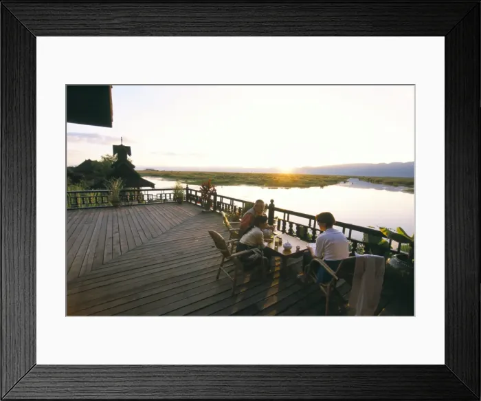 Framed Print : Inle Princess Hotel, Inle Lake, Shan State, Myanmar (Burma), Asia Framed Print : Inle Princess Hotel, Inle Lake, Shan State, Myanmar (Burma), Asia