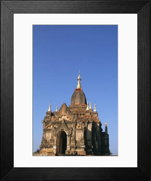 Framed Print : Temple, Bagan (Pagan) archaeological site, Myanmar (Burma), Asia Framed Print : Temple, Bagan (Pagan) archaeological site, Myanmar (Burma), Asia