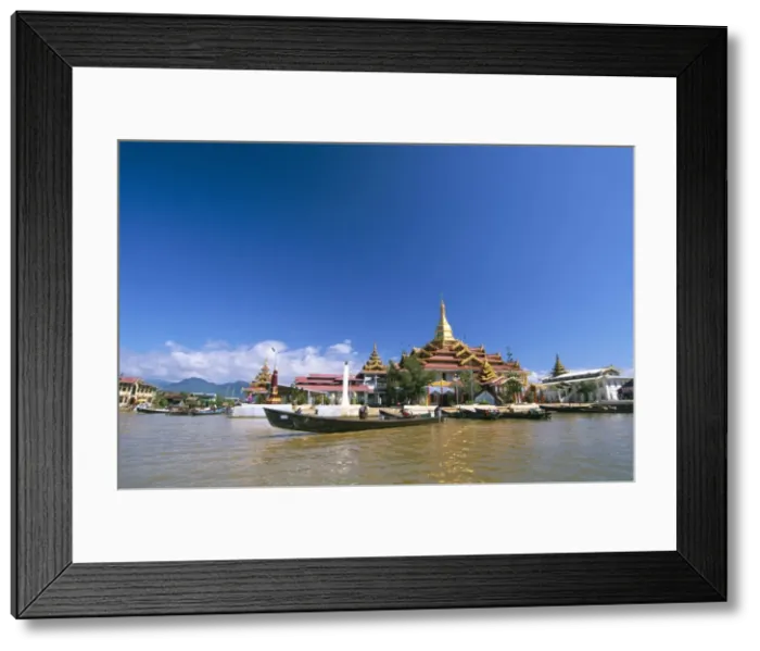 Framed Print : Phaung Daw-Oo Pagoda, Inle Lake, Shan State, Myanmar (Burma), Asia Framed Print : Phaung Daw-Oo Pagoda, Inle Lake, Shan State, Myanmar (Burma), Asia