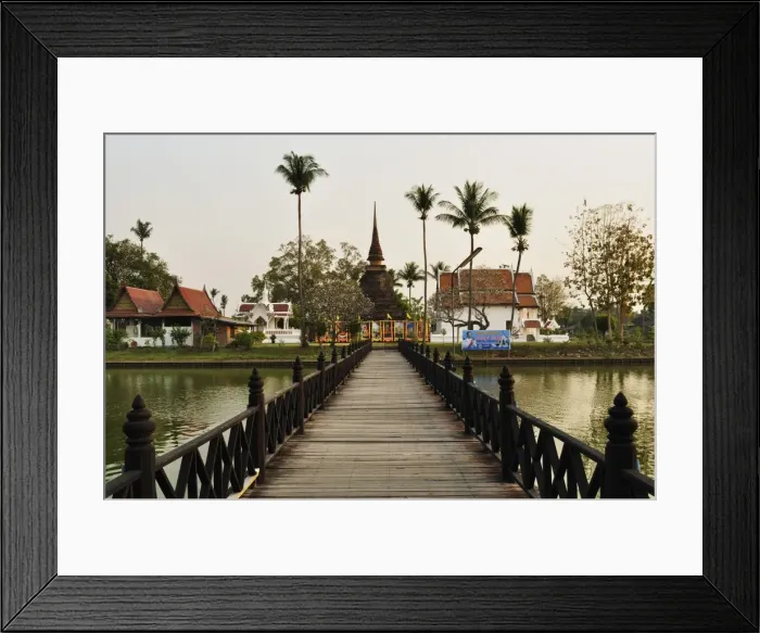 Framed Print : Wat Tra Phang Thong, Sukhothai Historical Park (Muangkao), UNESCO World Heritage Site Framed Print : Wat Tra Phang Thong, Sukhothai Historical Park (Muangkao), UNESCO World Heritage Site