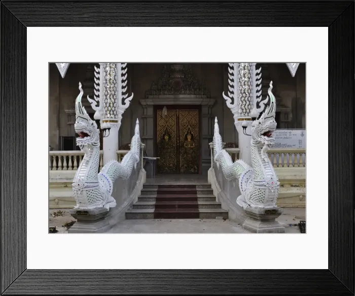 Framed Print : Detail of Buddhist temple, Lampang, Thailand, Southeast Asia, Asia Framed Print : Detail of Buddhist temple, Lampang, Thailand, Southeast Asia, Asia