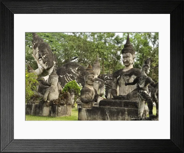 Framed Print : Statues at Xieng Khuan (Buddha Park), Vientiane, Laos, Indochina, Southeast Asia, Asia Framed Print : Statues at Xieng Khuan (Buddha Park), Vientiane, Laos, Indochina, Southeast Asia, Asia