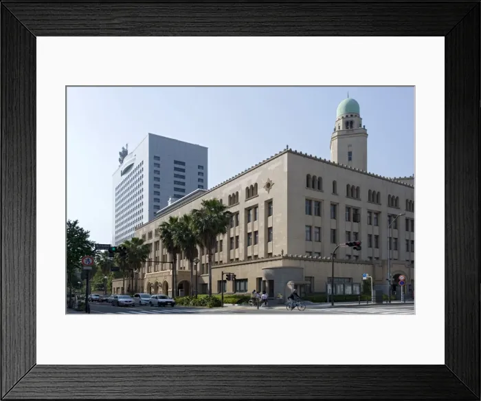 Framed Print : The Islamic-design Yokohama Custom House, also known as Queens Tower Framed Print : The Islamic-design Yokohama Custom House, also known as Queens Tower