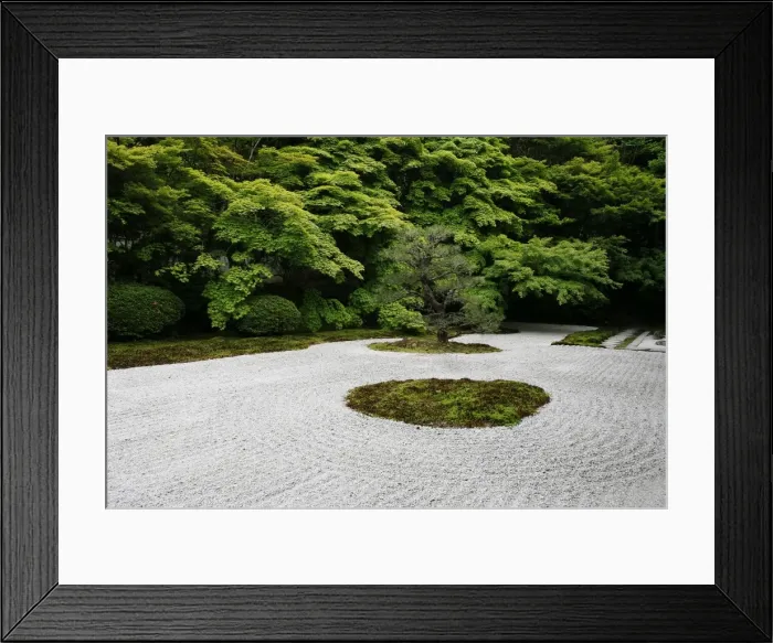 Framed Print : Tenjuan stone garden in Nanzen Ji temple, Kyoto, Japan, Asia Framed Print : Tenjuan stone garden in Nanzen Ji temple, Kyoto, Japan, Asia