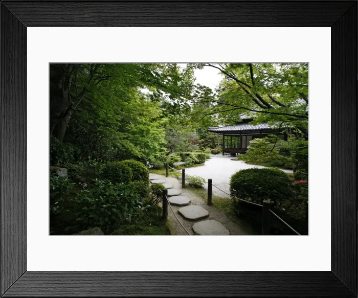 Framed Print : Tenjuan garden in Nanzen Ji temple, Kyoto, Japan, Asia Framed Print : Tenjuan garden in Nanzen Ji temple, Kyoto, Japan, Asia