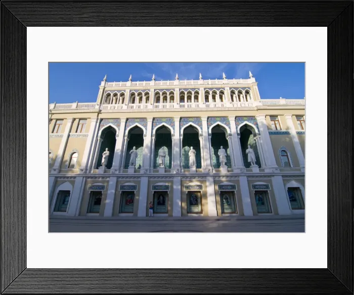 Framed Print : Nizami Museum of Azerbaijan Literature, Baku, Azerbaijan, Central Asia, Asia Framed Print : Nizami Museum of Azerbaijan Literature, Baku, Azerbaijan, Central Asia, Asia