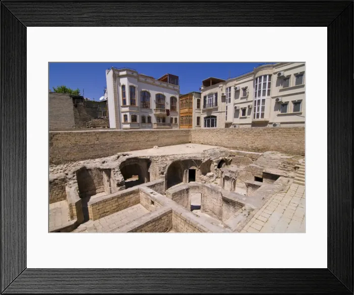 Framed Print : Old hamam at the Shirvanshah Palace, UNESCO World Heritage Site, Baku, Azerbaijan Framed Print : Old hamam at the Shirvanshah Palace, UNESCO World Heritage Site, Baku, Azerbaijan